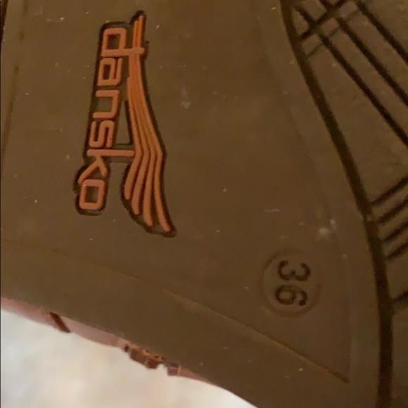 Dansko brown leather upper lining boots - Picture 3 of 3